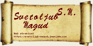 Svetoljub Magud vizit kartica
